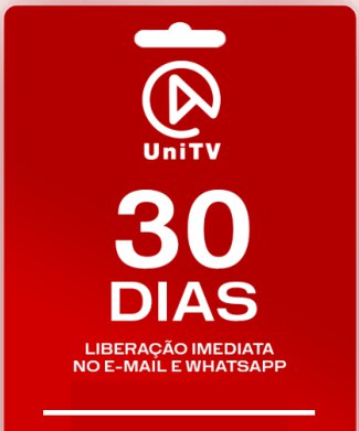 Recarga UniTV Mensal